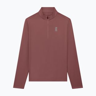 Pánska bežecká mikina On Core 1/4 Zip barberry