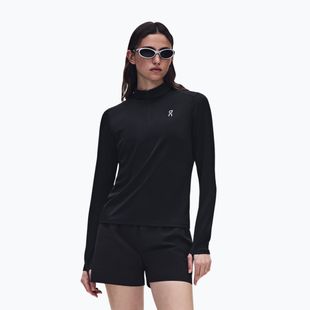 Dámska bežecká mikina On Core 1/4 Zip black