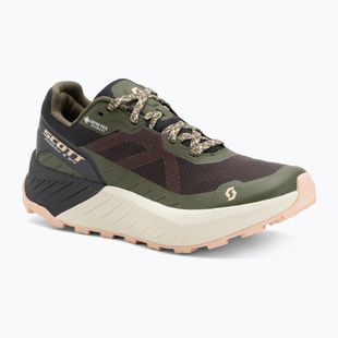 Damskie buty do biegania SCOTT Kinabalu 3 Gore-Tex czarne/zielone fir
