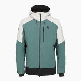 Pánska lyžiarska bunda SCOTT Ultimate GTX frozen blue/dust white