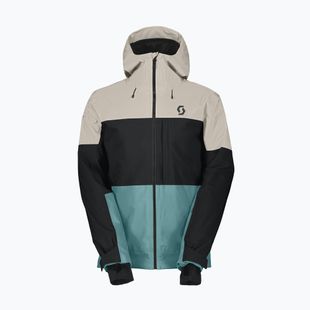 Pánska lyžiarska bunda SCOTT Ultimate Dryo 10 frozen blue/dust white