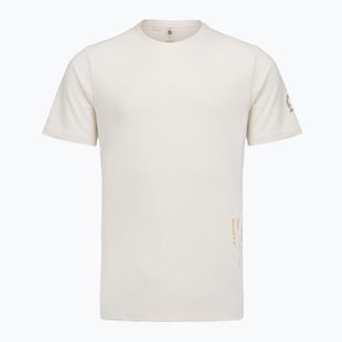 Pánske bežecké tričko SCOTT Endurance DRI Tee cotton white/toast beige