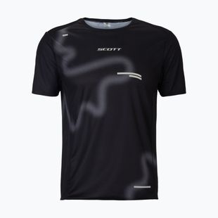Pánske bežecké tričko SCOTT RC Run black/spray grey