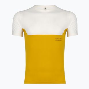 Pánske bežecké tričko SCOTT Endurance Tech white/sundial yellow
