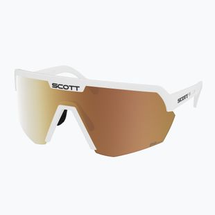 Slnečné okuliare SCOTT Sport Shield LS white matt/amp ls gold chrome