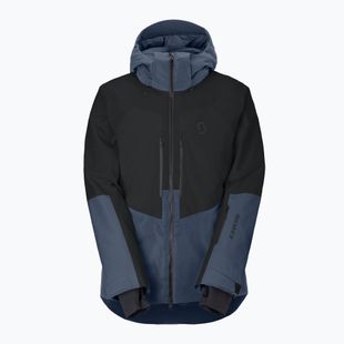 Pánska lyžiarska bunda SCOTT Ultimate Dryo black/dusk blue