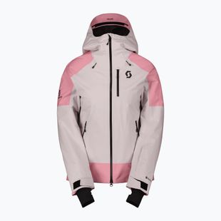 Dámska lyžiarska bunda SCOTT Ultimate GTX wax pink/cocoa red