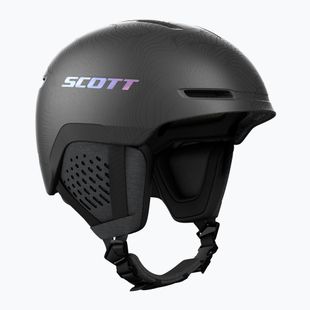 Lyžiarska prilba SCOTT Track granite black/holo silver