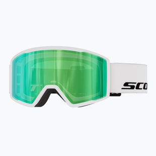 Lyžiarske okuliare SCOTT Trace Pro white/green chrome