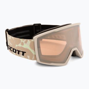 Lyžiarske okuliare SCOTT Trace Pro mojave beige/silver chrome