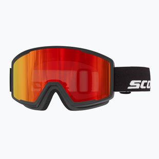 Lyžiarske okuliare SCOTT Trace Pro Compact black/red chrome
