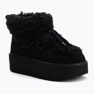Dámske snehule INUIKII Teddy Platform black