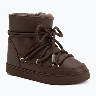 Dámske snehule INUIKII Full Leather dark brown
