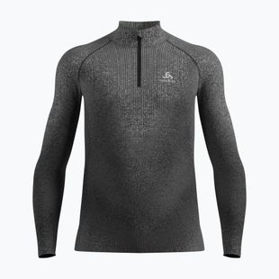 Pánska termoaktívna mikina ODLO Performance Warm Blackcomb Bl Top Turtle Neck HZ black