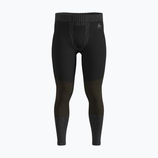 Pánske termo nohavice ODLO Fundamentals Performance Warm Bl Bottom Long black