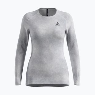 Dámska termoakčná mikina ODLO Active Warm X Pow Bl Top Crew Neck odlo silver grey