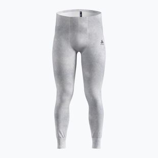 Pánske termo nohavice ODLO Active Warm X Pow Bl Bottom Long odlo silver grey