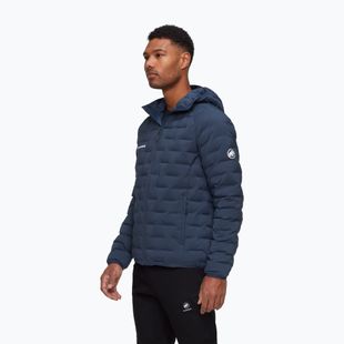 Pánska zateplená bunda Mammut Sender IN Hooded Jacket Men marine