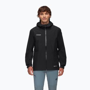 Pánska bunda do dažďa Mammut Treeline HS Hooded black