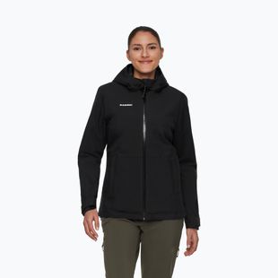 Dámska nepremokavá bunda Mammut Linard HS Thermo Hooded Jacket Women black