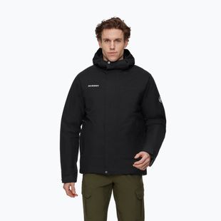 Pánska páperová bunda Mammut Treeline HS Thermo Hooded black