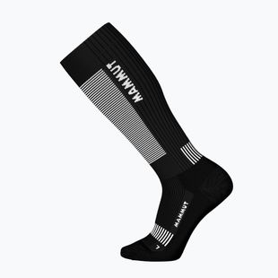 Ponožky Mammut Mountaineering Compression Knee Socks black/white