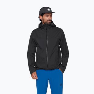 Pánska vetrovka Mammut Ducan HS Hooded black