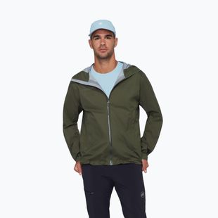Pánska vetrovka Mammut Ducan HS Hooded dark mesh
