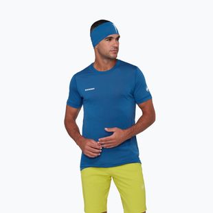 Pánske trekingové tričko Mammut Tree Wool FL tschiel