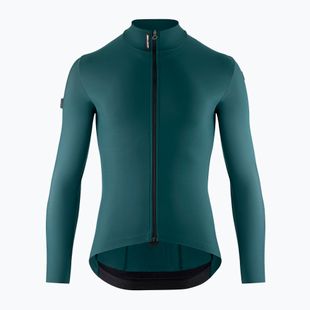 Pánska cyklistická mikina ASSOS Mille GT Spring Fall C2 foundation green
