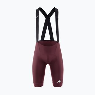 Pánske cyklistické šortky ASSOS Mille GT S11 Bib Shorts burgundy red