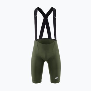 Pánske cyklistické šortky ASSOS Mille GT S11 Bib Shorts moss green