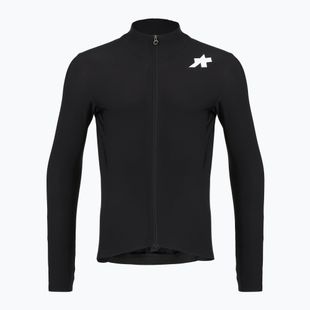 Pánsky cyklistický dres longsleeve ASSOS Mille GT Spring Fall Jersey S11 black