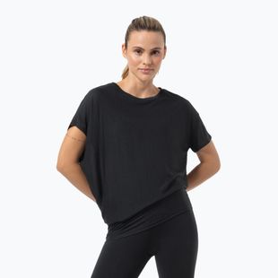 Dámske tričko na jogu super.natural Yoga Loose Tee jet black
