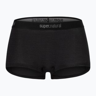 Dámske termo boxerky super.natural Tundra 175 Boyfriend Hipster jet black