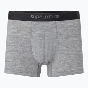 Pánske termo boxerky super.natural Tundra 175 Cashmere Grey Melange