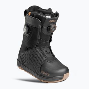 Pánske snowboardové topánky ThirtyTwo Lashed Wide Double Boa black/black/gum