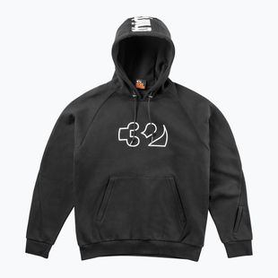 Pánska mikina ThirtyTwo Team Tech Hoodie black