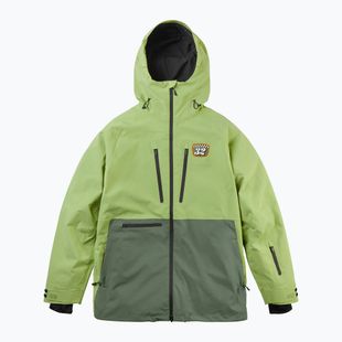 Pánska snowboardová bunda ThirtyTwo TM Recycled Patch X Grenier moss