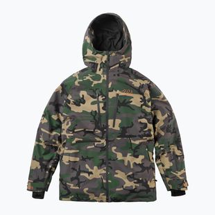 Pánska snowboardová bunda ThirtyTwo TM Recycled X Fava camo
