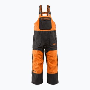 Pánske snowboardové nohavice ThirtyTwo Basement Bib black/orange