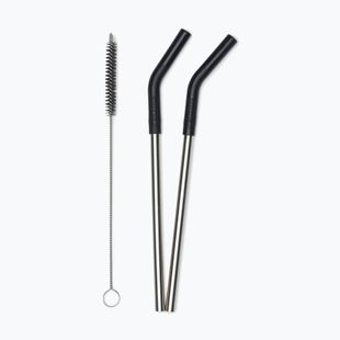 Slámky KLEAN KANTEEN Straw 8 mm 2 pcs. black