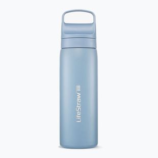 Cestovná fľaša LifeStraw Go 2.0 Steel s filtrom 500 ml icelandic blue