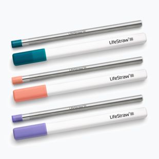 Filtračná slamka na vodu LifeStraw SIP 3 pcs. laguna/thistle/apricot