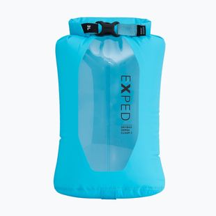Nepromokavý vak Exped Drybag Versa Clear 3 l cyan