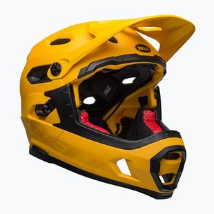 Cyklistická prilba Bell FF Super DH MIPS Spherical matte gloss yellow/black