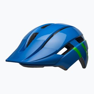 Cyklistická prilba detská Bell Sidetrack II Integrated MIPS Jr gloss blue/green