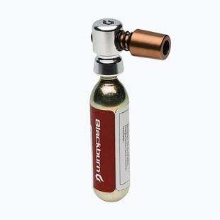 Cyklistická pumpa Blackburn Wayside CO2 + 1 kazeta 16g strieborná