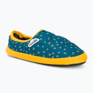 Nuvola Classic Detské zimné papuče s potlačou twinkle blue