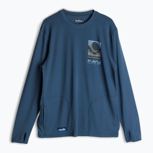KAVU Pánska mikina Sol Crew orion blue